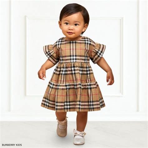 designer burberry baby girl clothes|infant Burberry clothes onesie.